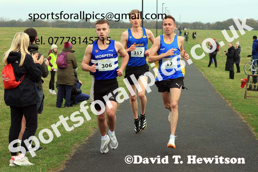 Senior Mens and Womens 2024 Heaton Memorial 10k Road Race, Newcastle Town Moor, Newcastle.   Photo: David T. Hewitson/Sports for All Pics